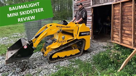 baumalight mini skid steer review|baumalight mini skid steer attachment.